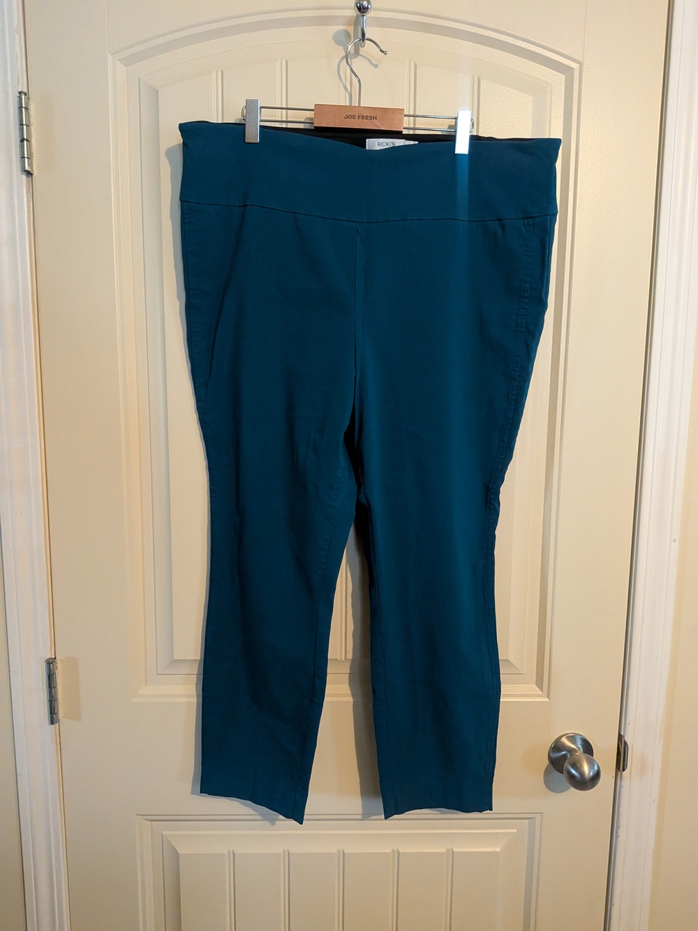 4/$45 - Ricki's Teal Straight-Leg Pull-On Pants